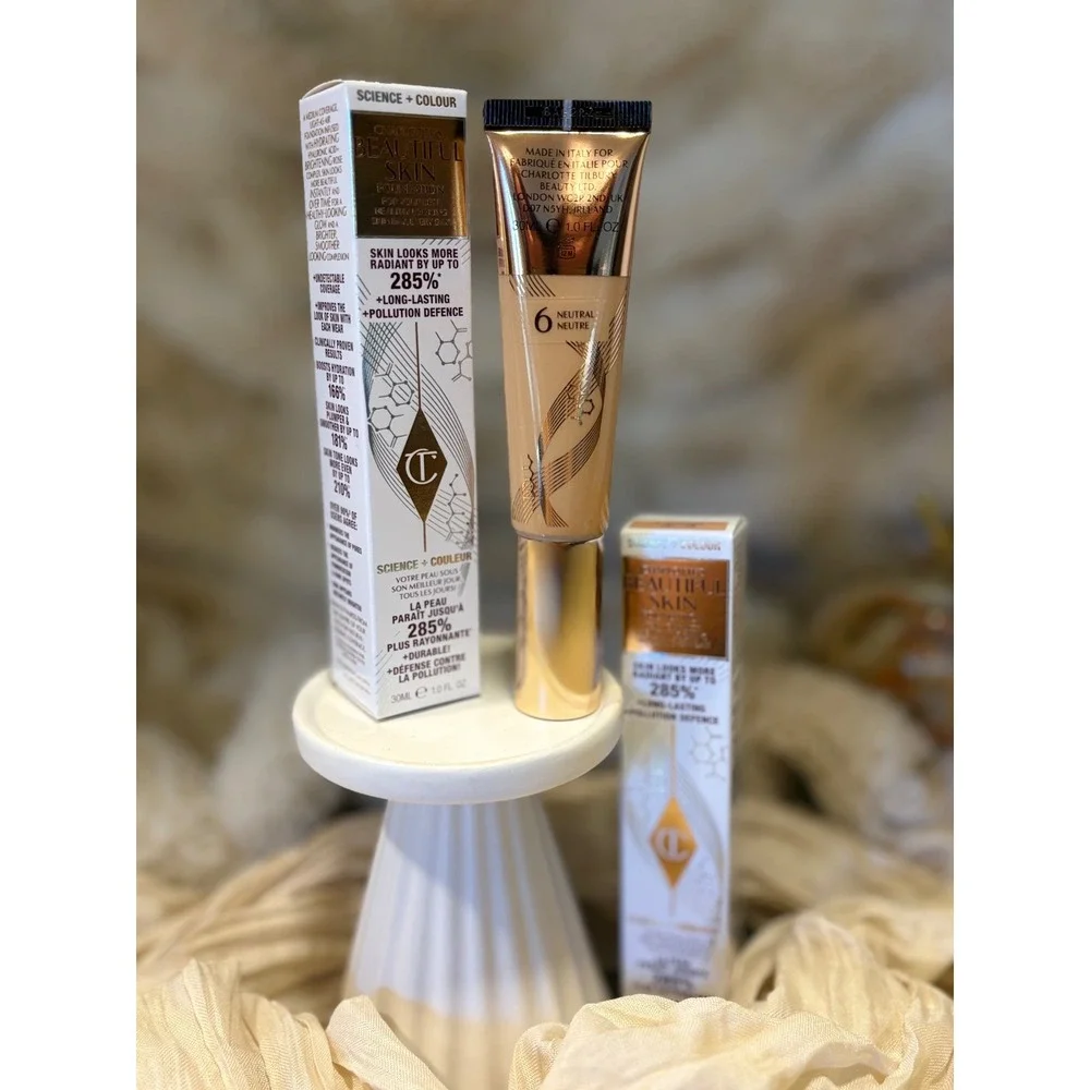 CHARLOTTE TILBURY | DEWY SKIN TINT – Neutral 6 ✨